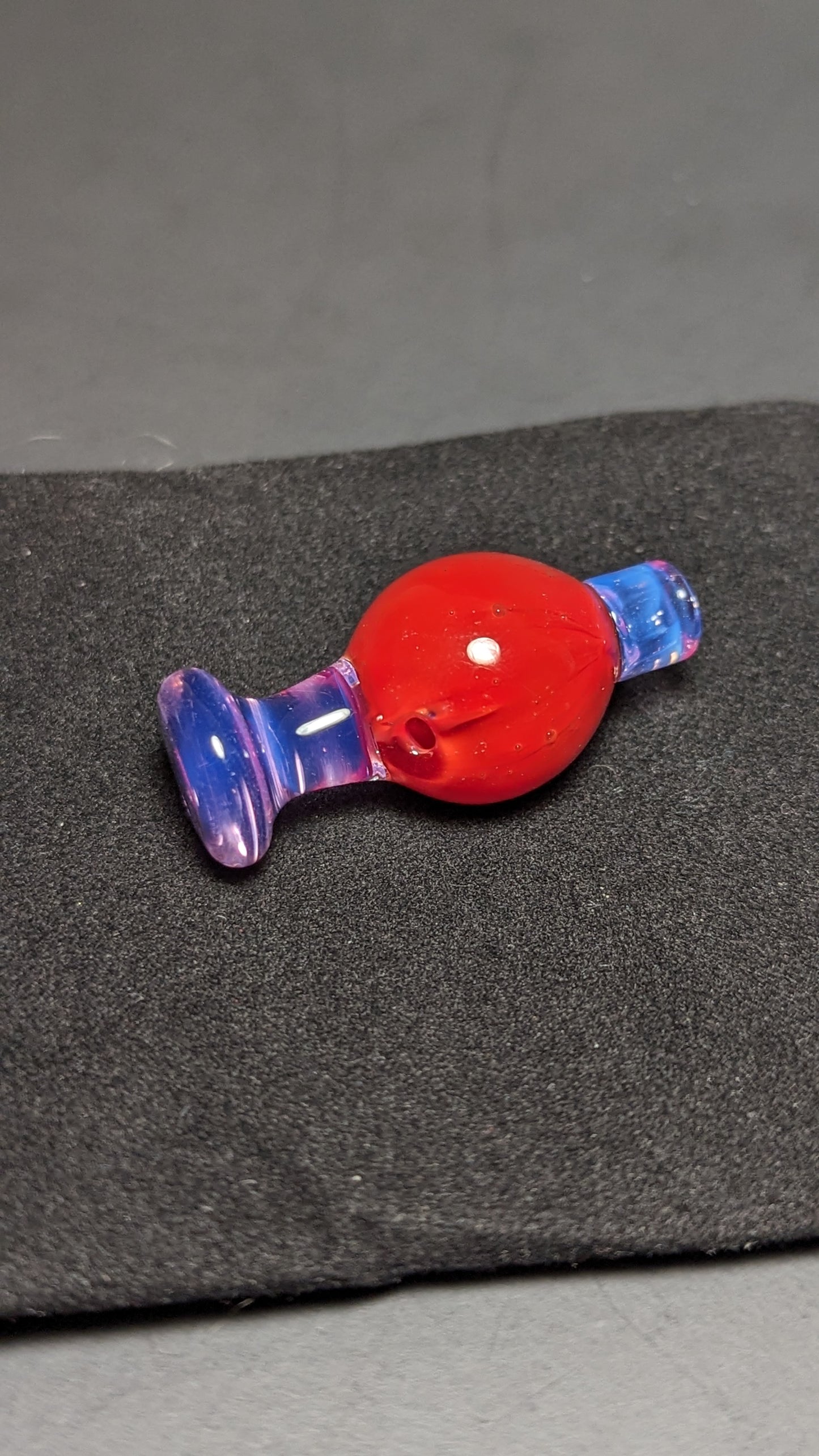 Lucid/Red Crayon bubble cap (Carta/Puffco)