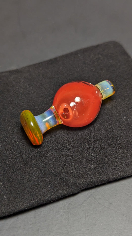 Amber Purple/Red Crayon bubble cap (Carta/Puffco)