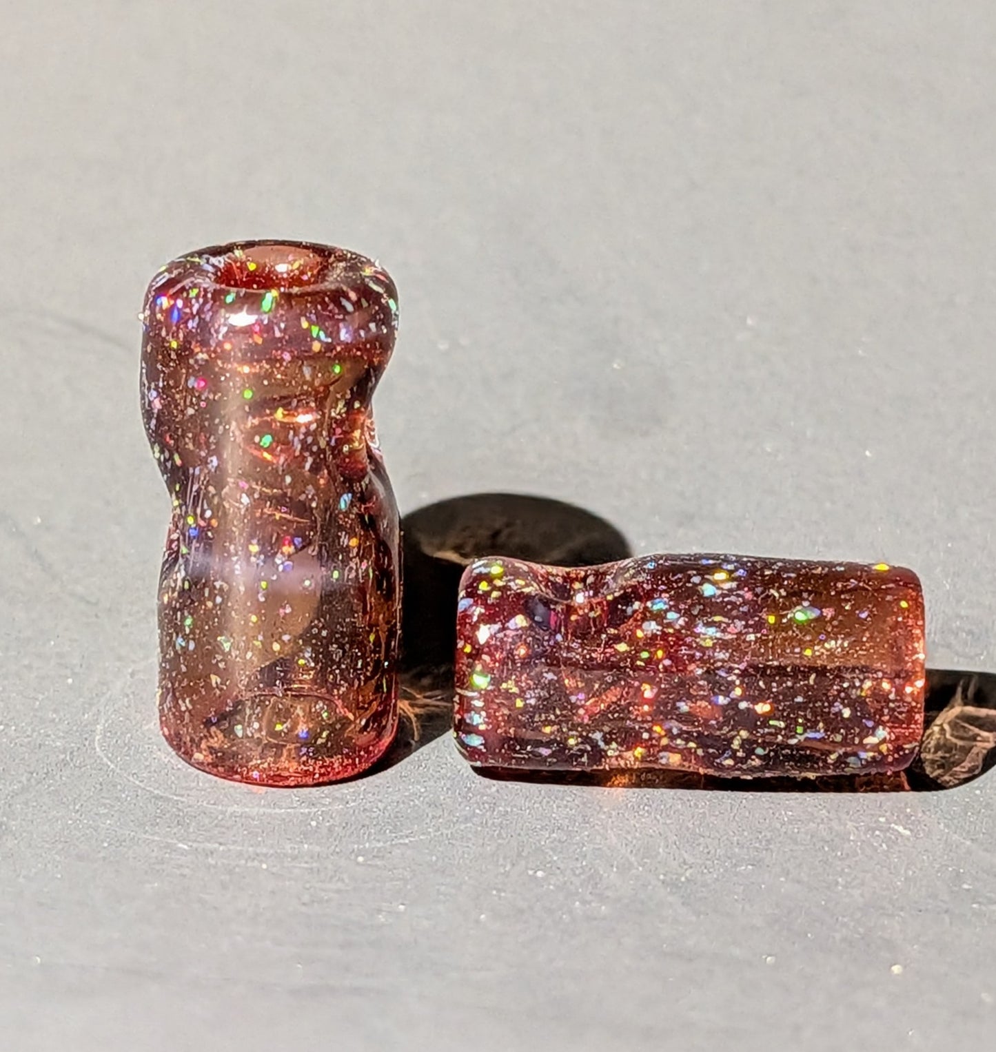 "Brown Bat" Crushed Opal Tips *2025 Halloween drop