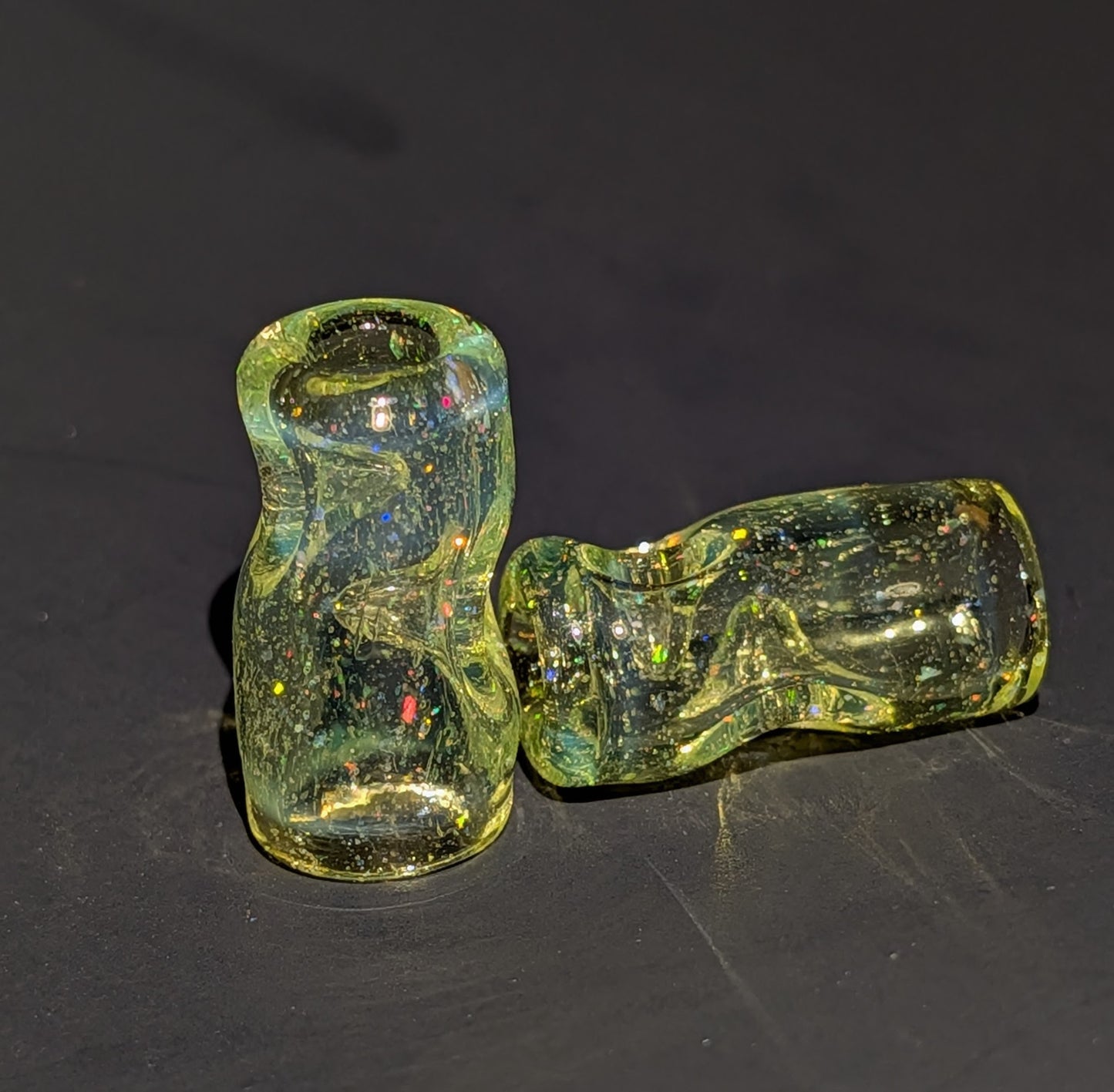 "Slymer Green" CFL Crushed Opal Tips *2025 Halloween drop