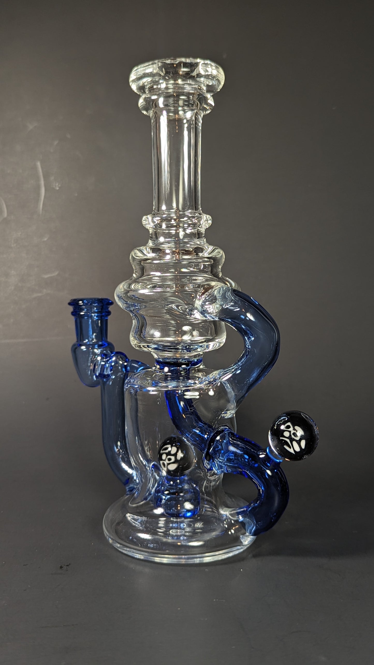 Clear/Cobalt Klein (Austin Carey Glass Collab)