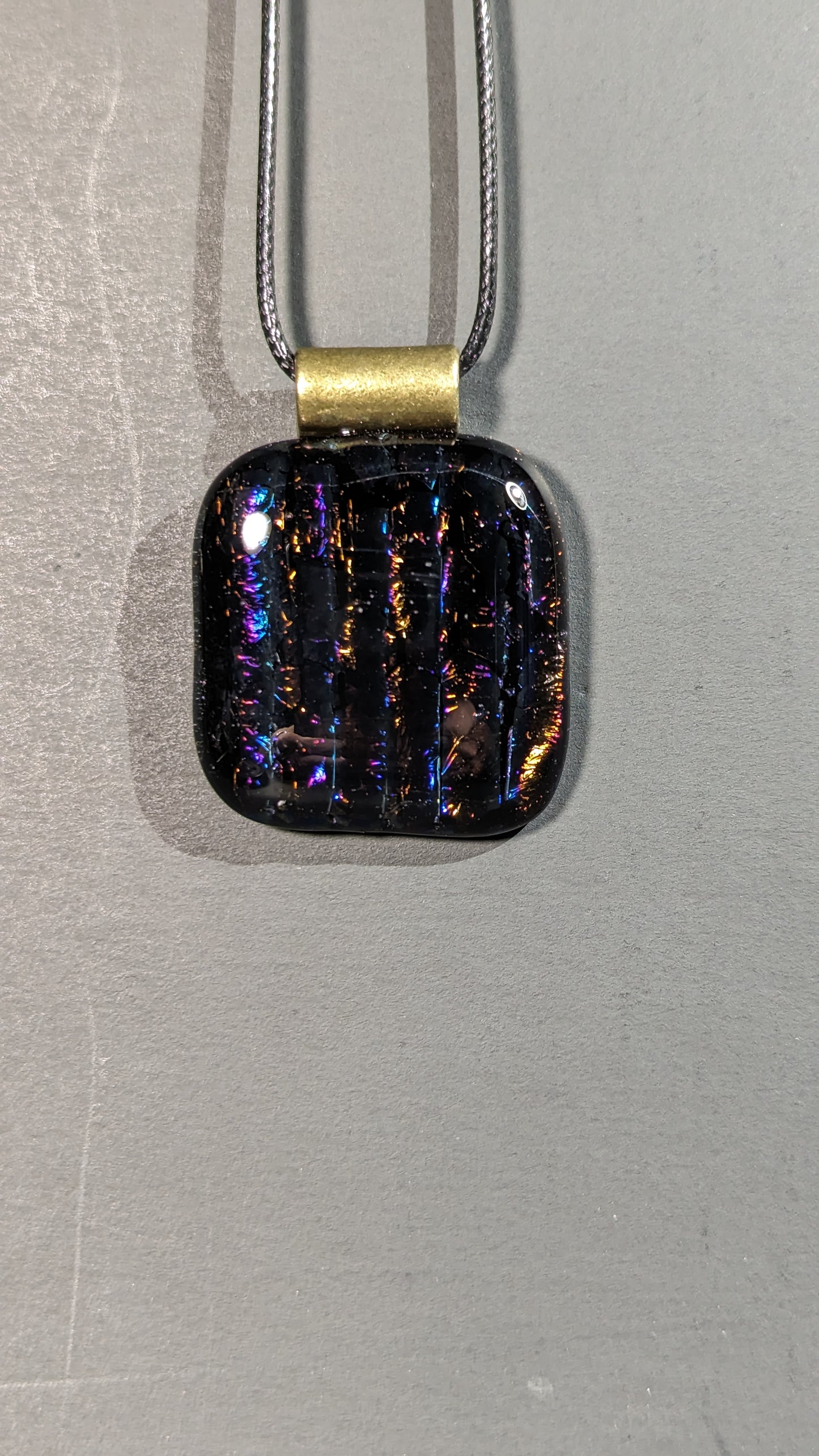 Opal Rainbow Accordion Fused Pendants (assorted)