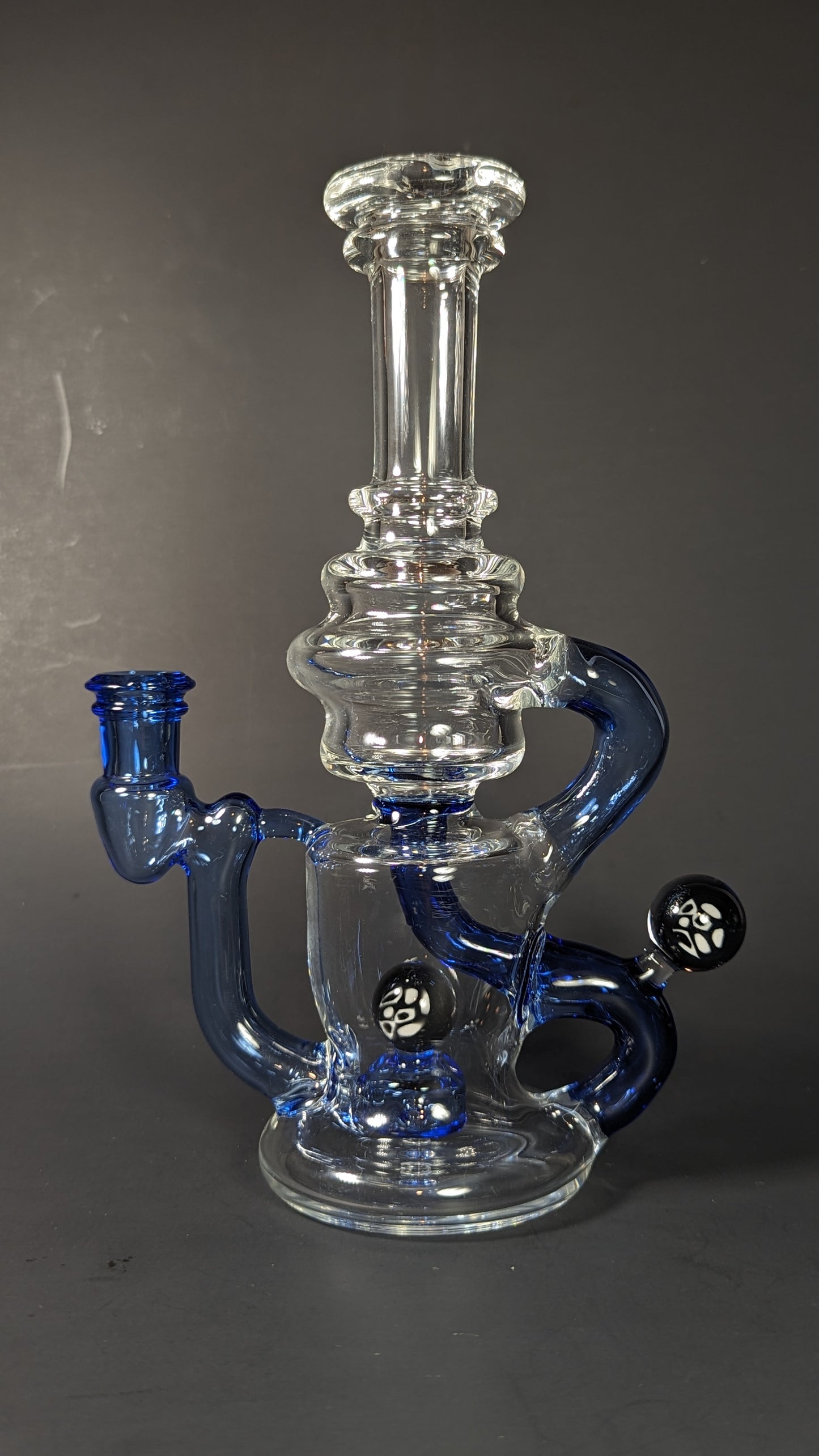 Clear/Cobalt Klein (Austin Carey Glass Collab)