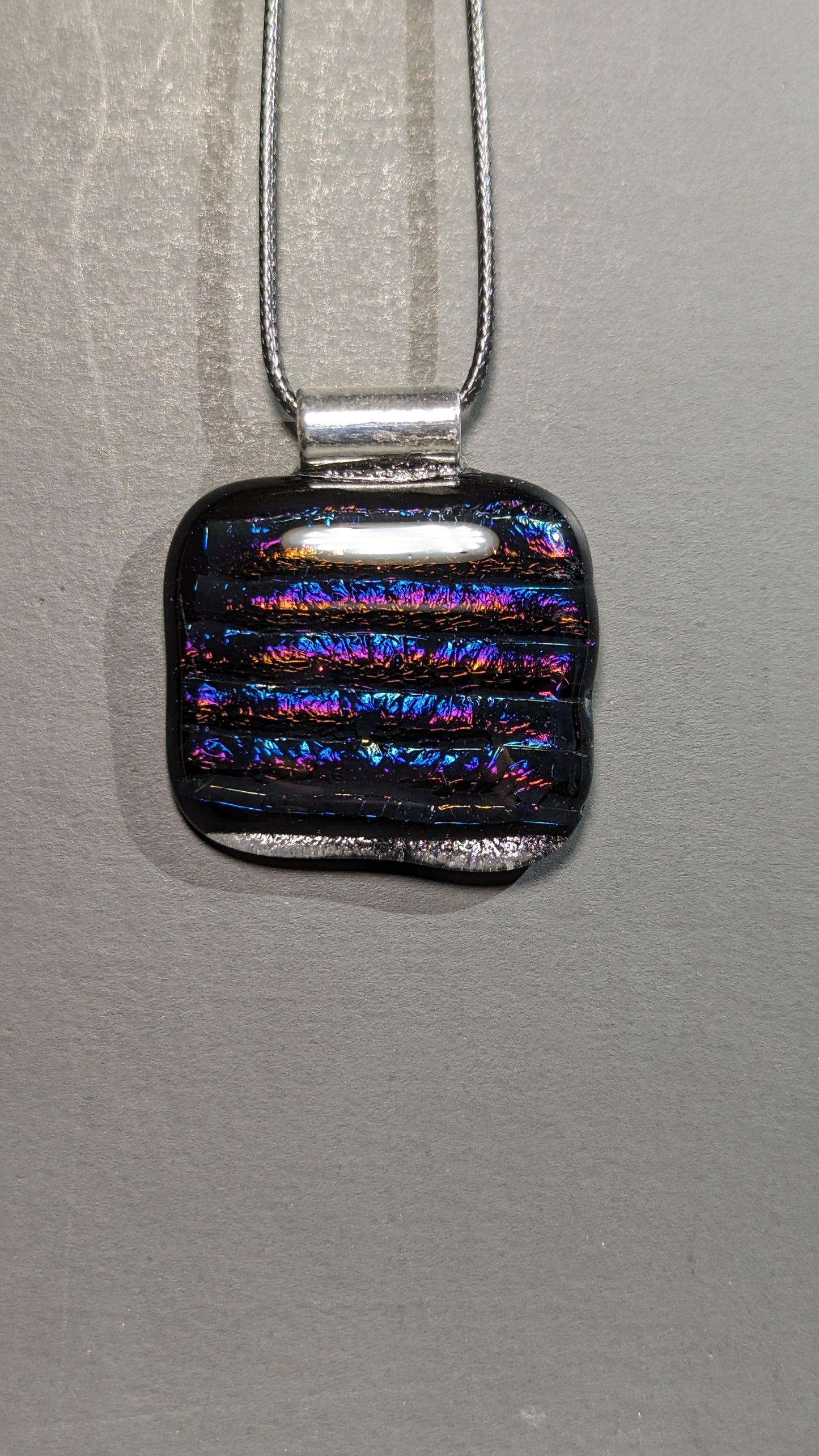 Opal Rainbow Accordion Fused Pendants (assorted)