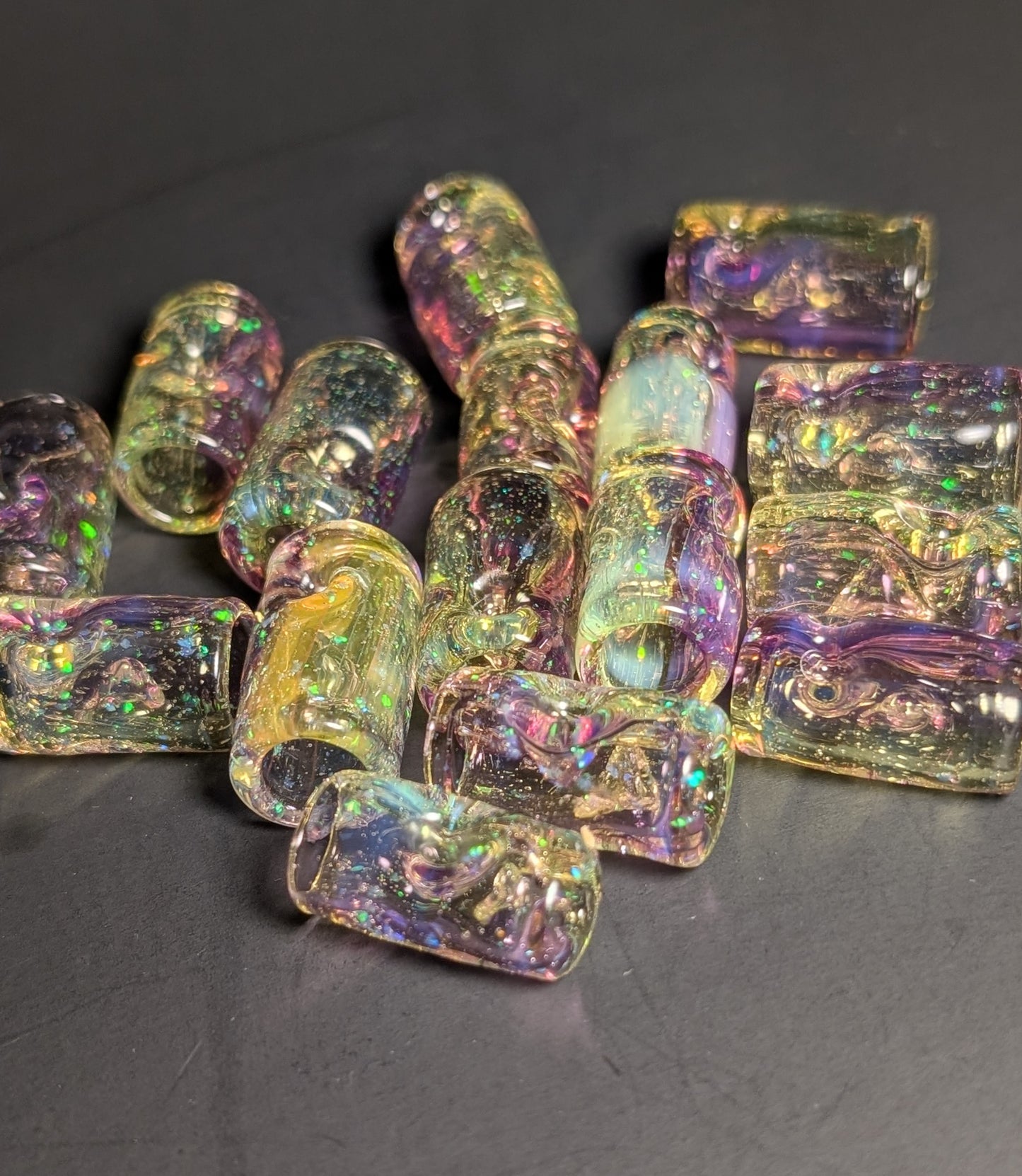 *NEW* "Witches Brew" CFL/UV Crushed Opal Tips