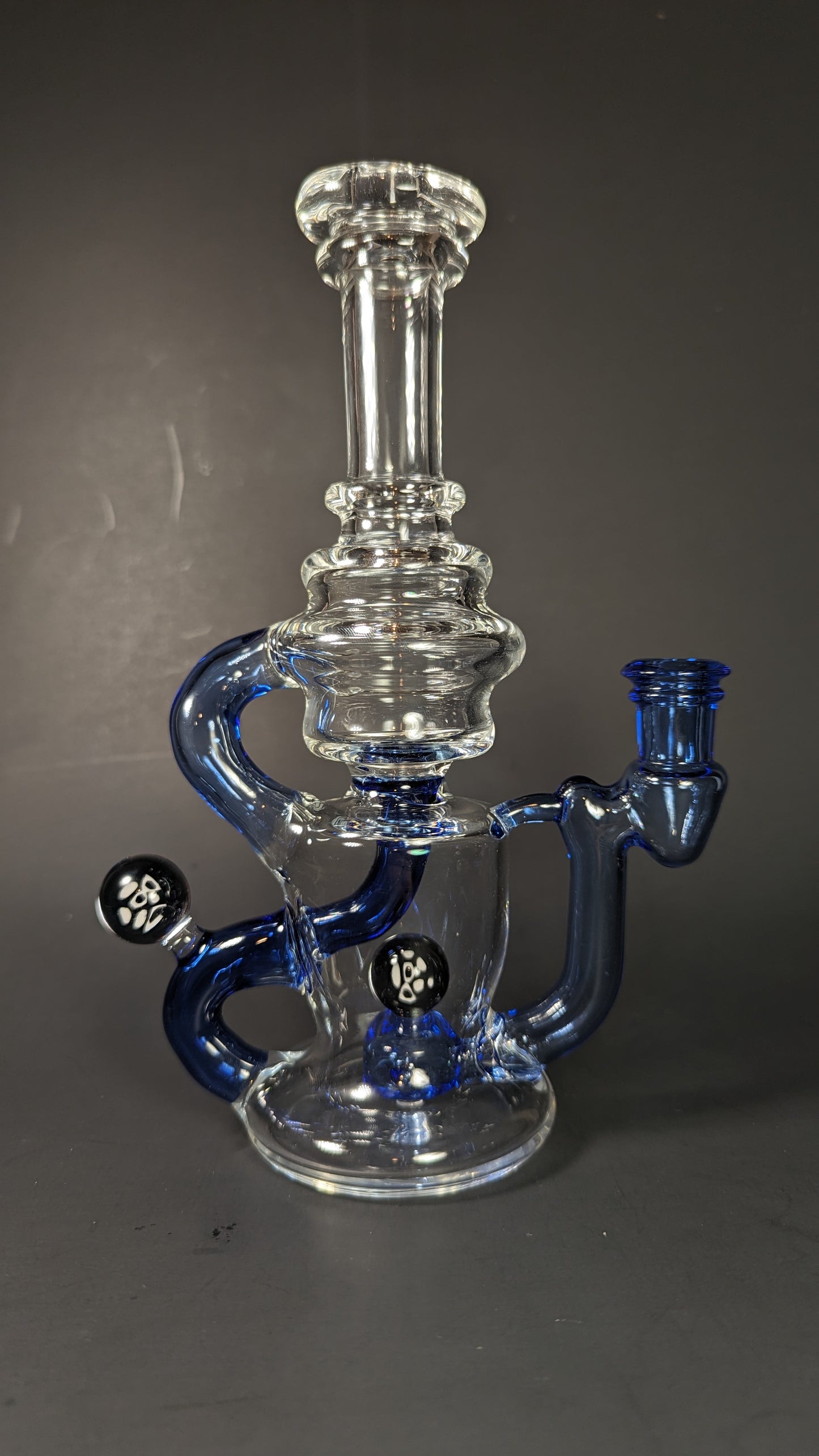 Clear/Cobalt Klein (Austin Carey Glass Collab)