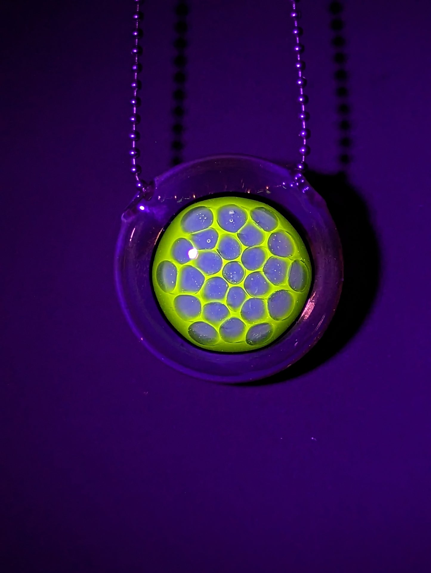 UV Satin Honeycomb Pendant